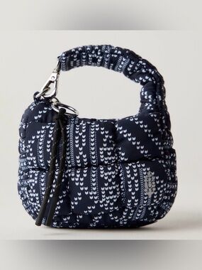 FP MOVEMENT by FREE PEOPLE Printed Micro Pouch in CHEVRON STITCH